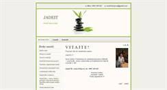 Desktop Screenshot of jadeit.sk